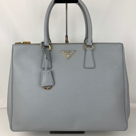 Prada Handbags - New Prada Italian Galleria Large Double Zip Tote